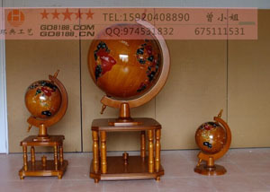 辽宁水晶地球仪摆件 工艺与地理的完美融合